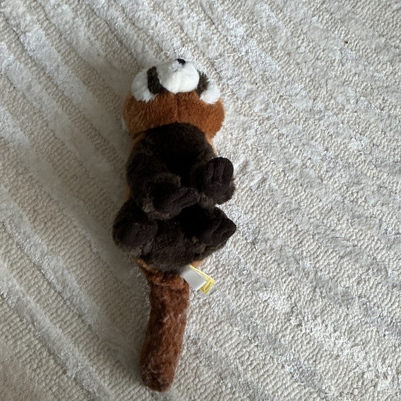 Other - Plush Raccoon Dog Squeaky Dog Toy - Brown & Dark Brown